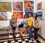 Картины азербайджанских художников представлены в Италии (ФОТО)