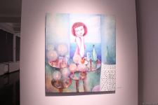 Красный шар - это Я! Миру необходимо дарить позитив – открылась выставка Севиндж Абидовой   (ФОТО)