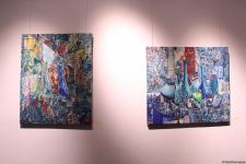 Красный шар - это Я! Миру необходимо дарить позитив – открылась выставка Севиндж Абидовой   (ФОТО)