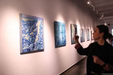 Красный шар - это Я! Миру необходимо дарить позитив – открылась выставка Севиндж Абидовой   (ФОТО)