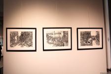 Красный шар - это Я! Миру необходимо дарить позитив – открылась выставка Севиндж Абидовой   (ФОТО)