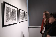 Красный шар - это Я! Миру необходимо дарить позитив – открылась выставка Севиндж Абидовой   (ФОТО)