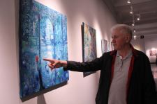 Красный шар - это Я! Миру необходимо дарить позитив – открылась выставка Севиндж Абидовой   (ФОТО)