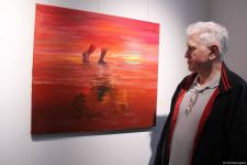 Красный шар - это Я! Миру необходимо дарить позитив – открылась выставка Севиндж Абидовой   (ФОТО)