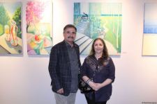 Красный шар - это Я! Миру необходимо дарить позитив – открылась выставка Севиндж Абидовой   (ФОТО)