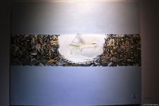 Красный шар - это Я! Миру необходимо дарить позитив – открылась выставка Севиндж Абидовой   (ФОТО)