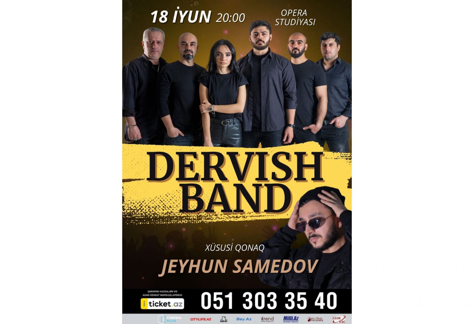 Dünya sənin, dünya mənim... Объявлен лайн-ап концерта Dervish Band