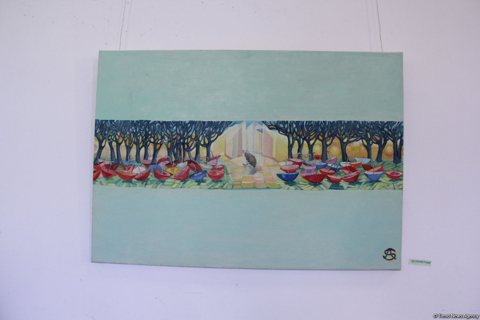 Красный шар - это Я! Миру необходимо дарить позитив – открылась выставка Севиндж Абидовой   (ФОТО)