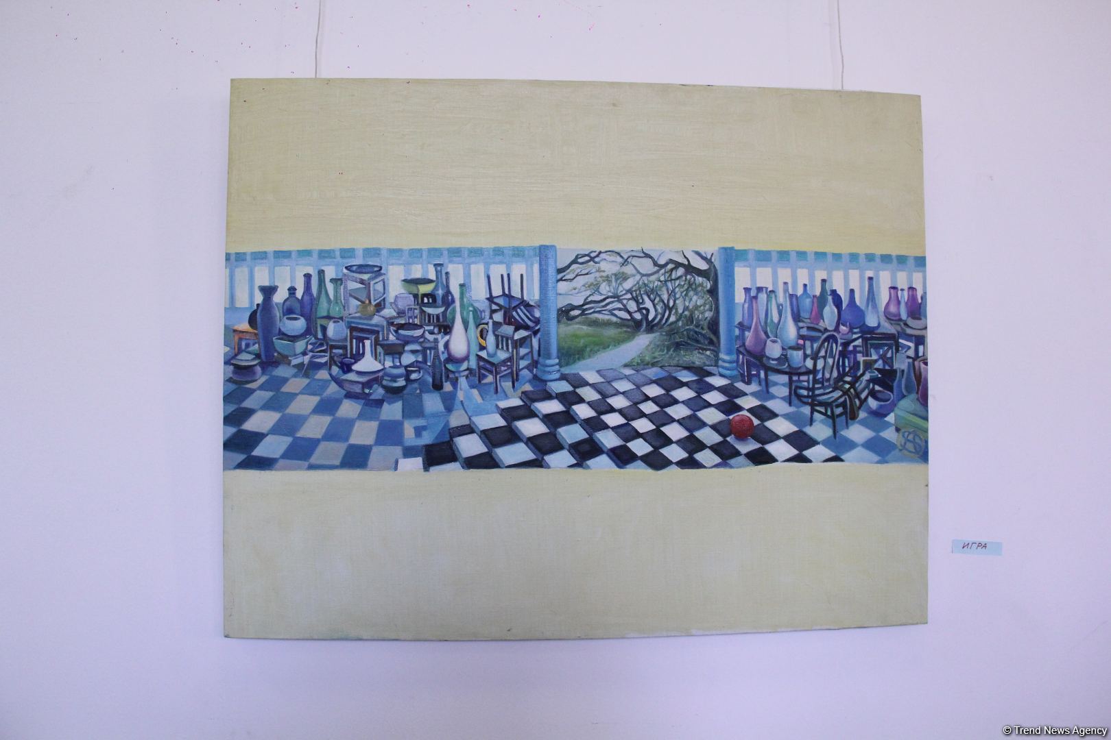 Красный шар - это Я! Миру необходимо дарить позитив – открылась выставка Севиндж Абидовой   (ФОТО)