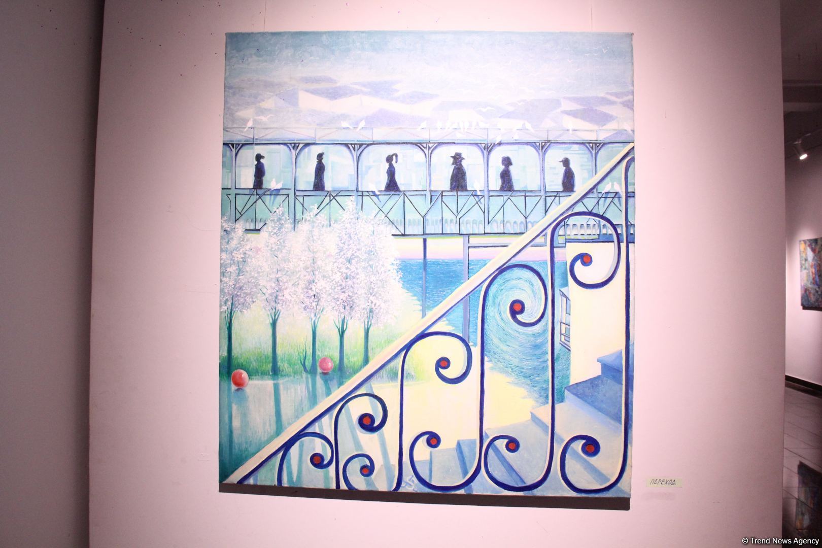 Красный шар - это Я! Миру необходимо дарить позитив – открылась выставка Севиндж Абидовой   (ФОТО)