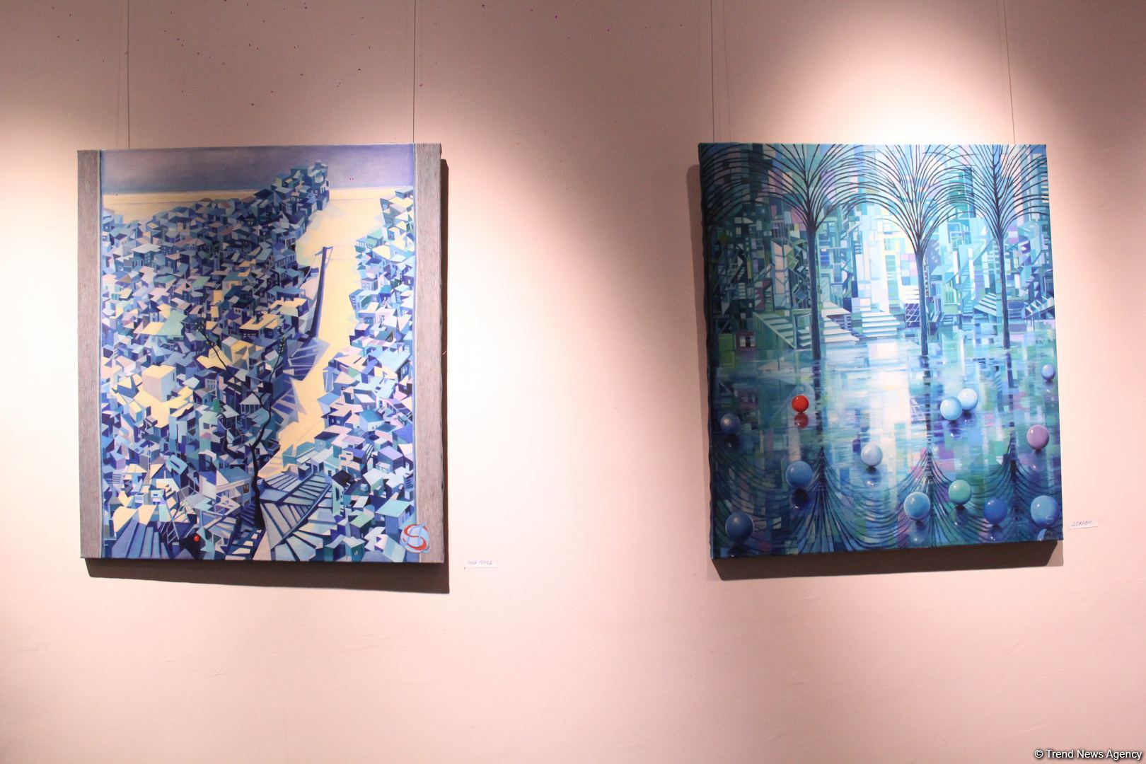 Красный шар - это Я! Миру необходимо дарить позитив – открылась выставка Севиндж Абидовой   (ФОТО)