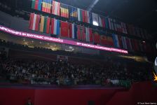 Феерическое шоу на церемонии открытия 39-го чемпионата Европы по художественной гимнастике в Баку (ФОТОРЕПОРТАЖ)