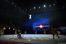 Феерическое шоу на церемонии открытия 39-го чемпионата Европы по художественной гимнастике в Баку (ФОТОРЕПОРТАЖ)