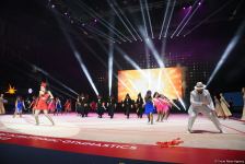 Феерическое шоу на церемонии открытия 39-го чемпионата Европы по художественной гимнастике в Баку (ФОТОРЕПОРТАЖ)