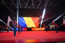 Феерическое шоу на церемонии открытия 39-го чемпионата Европы по художественной гимнастике в Баку (ФОТОРЕПОРТАЖ)