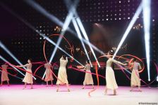 Феерическое шоу на церемонии открытия 39-го чемпионата Европы по художественной гимнастике в Баку (ФОТОРЕПОРТАЖ)