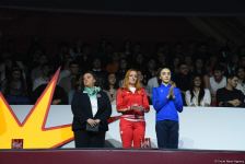 Феерическое шоу на церемонии открытия 39-го чемпионата Европы по художественной гимнастике в Баку (ФОТОРЕПОРТАЖ)