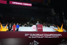 Феерическое шоу на церемонии открытия 39-го чемпионата Европы по художественной гимнастике в Баку (ФОТОРЕПОРТАЖ)