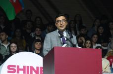 Феерическое шоу на церемонии открытия 39-го чемпионата Европы по художественной гимнастике в Баку (ФОТОРЕПОРТАЖ)