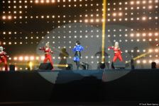 Феерическое шоу на церемонии открытия 39-го чемпионата Европы по художественной гимнастике в Баку (ФОТОРЕПОРТАЖ)