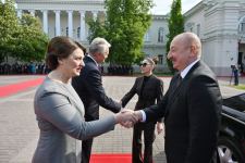 В Вильнюсе состоялась церемония официальной встречи Президента Ильхама Алиева (ФОТО/ВИДЕО)