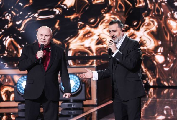 Эльчин Азизов поддержал участника российского проекта "Ты супер! 60+" (ФОТО)