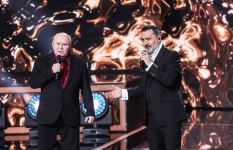 Эльчин Азизов поддержал участника российского проекта "Ты супер! 60+" (ФОТО)