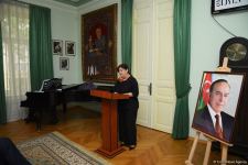 В Доме-музее Самеда Вургуна прошел вечер, посвященный 100-летию со дня рождения великого лидера Гейдара Алиева (ФОТО)