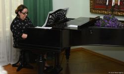 В Доме-музее Самеда Вургуна прошел вечер, посвященный 100-летию со дня рождения великого лидера Гейдара Алиева (ФОТО)