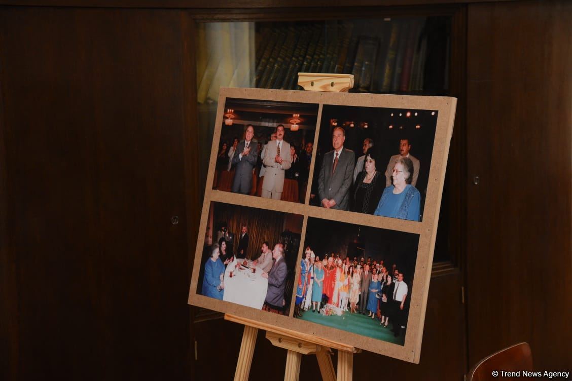 В Доме-музее Самеда Вургуна прошел вечер, посвященный 100-летию со дня рождения великого лидера Гейдара Алиева (ФОТО)