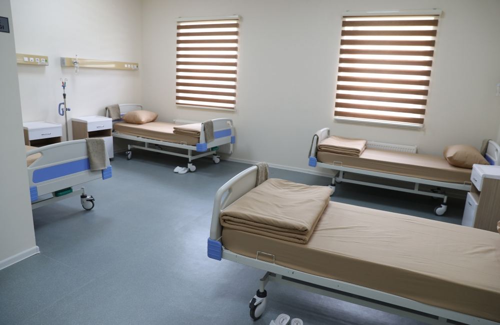 Президент Ильхам Алиев принял участие в открытии военного госпиталя в Кяльбаджаре (ФОТО/ВИДЕО)