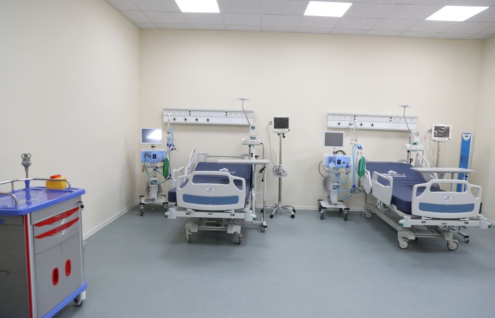 Президент Ильхам Алиев принял участие в открытии военного госпиталя в Кяльбаджаре (ФОТО/ВИДЕО)