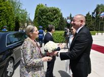 В Баку состоялась церемония официальной встречи Президента Израиля Ицхака Герцога (ФОТО)