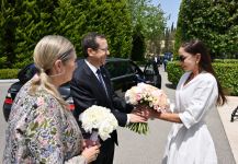 В Баку состоялась церемония официальной встречи Президента Израиля Ицхака Герцога (ФОТО)