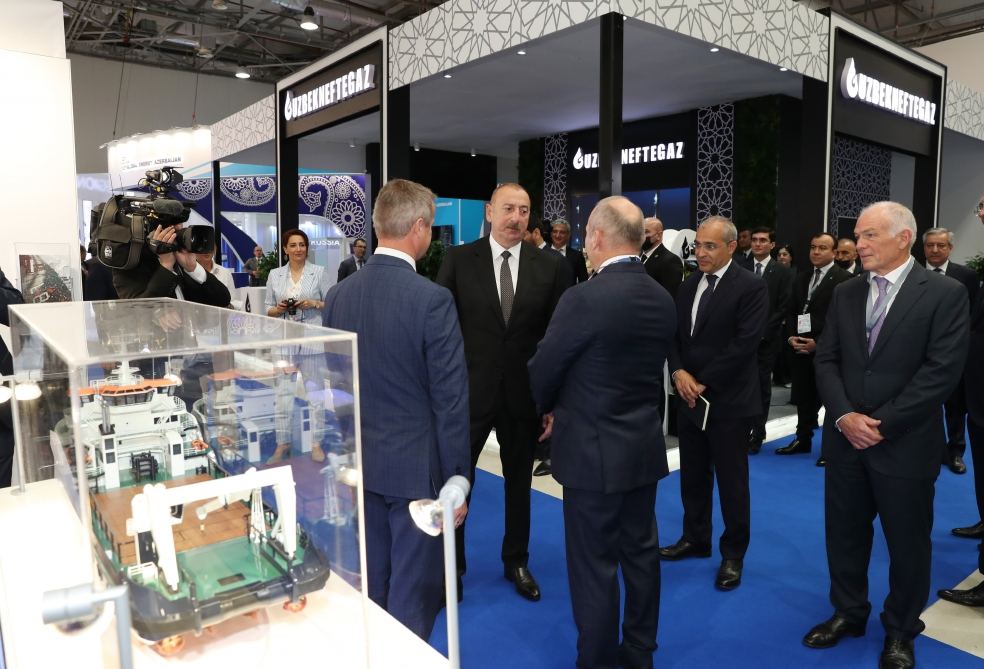 Президент Ильхам Алиев принял участие в церемонии официального открытия 28-й Международной выставки «Нефть и газ Каспия» в рамках Бакинской энергетической недели (ФОТО/ВИДЕО)