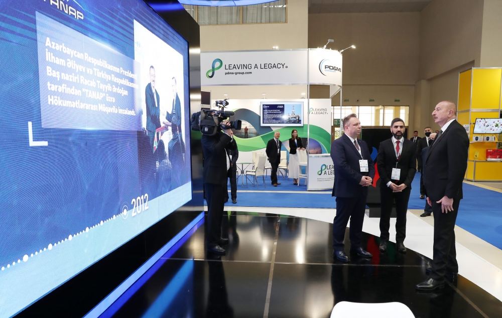 Президент Ильхам Алиев принял участие в церемонии официального открытия 28-й Международной выставки «Нефть и газ Каспия» в рамках Бакинской энергетической недели (ФОТО/ВИДЕО)