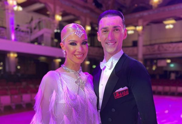 Азербайджанский танцевальный дуэт поднялся на мировой пьедестал в Великобритании (ВИДЕО, ФОТО)
