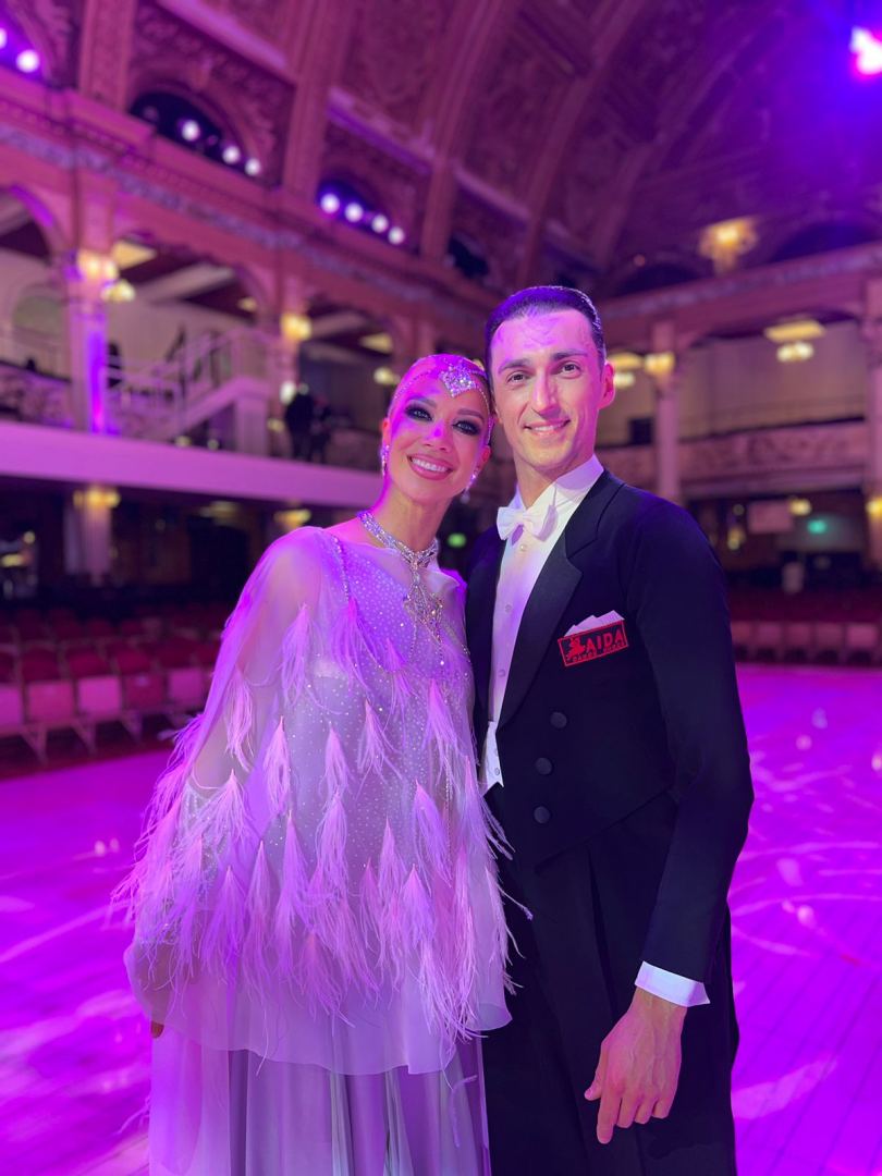 Азербайджанский танцевальный дуэт поднялся на мировой пьедестал в Великобритании (ВИДЕО, ФОТО)