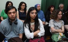 От музыки к литературе – в Баку прошел вечер памяти Вагифа Самедоглу (ФОТО)