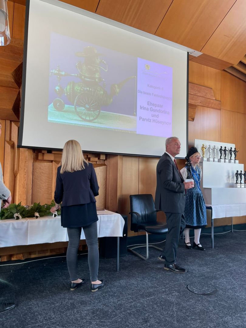 Пярвиз Гусейнов и Ирина Гундорина удостоены "Оскара для создателей кукол" (ФОТО)