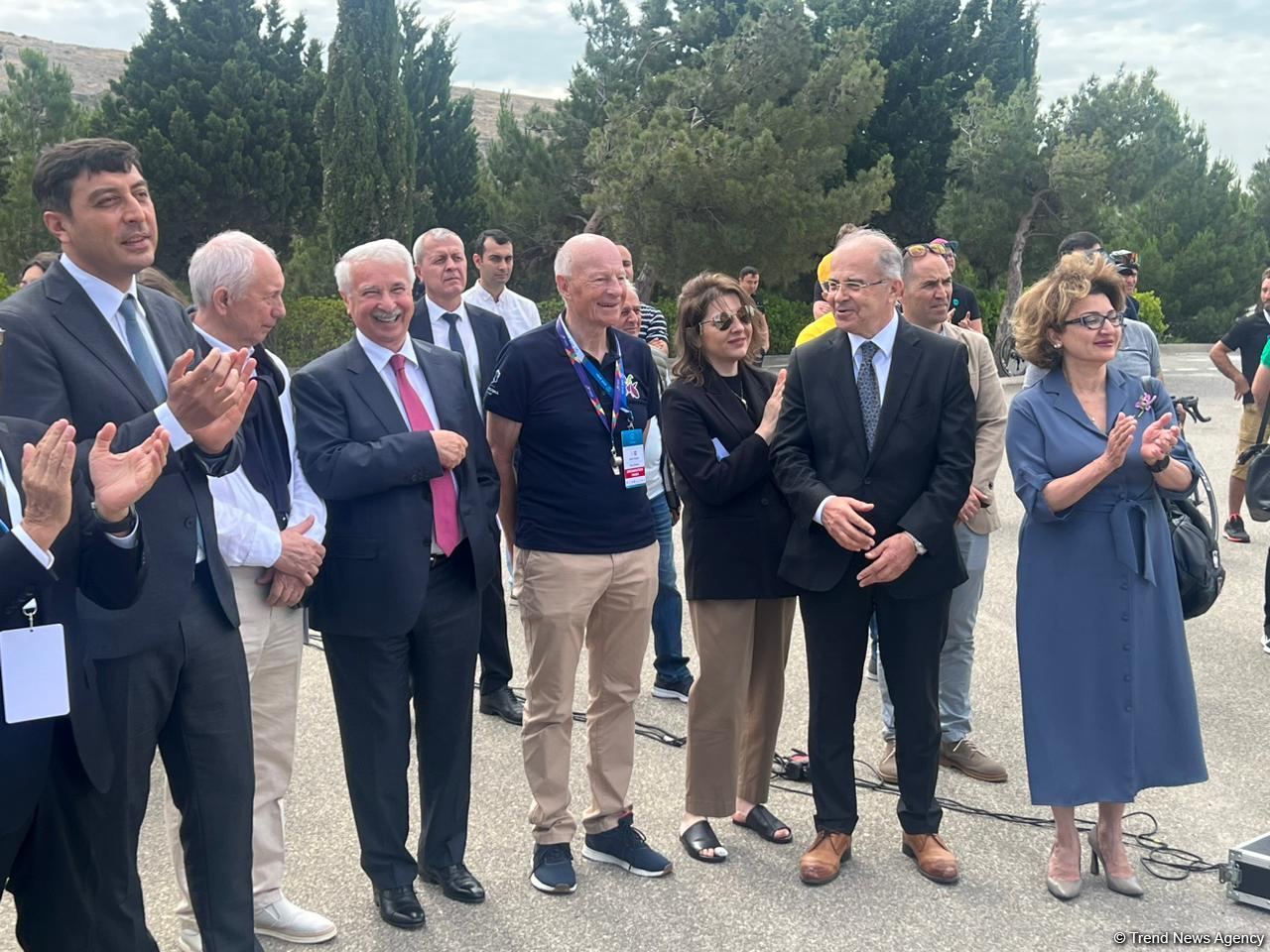Состоялась церемония открытия международного велопробега "Əziz Şuşa" (ФОТО)