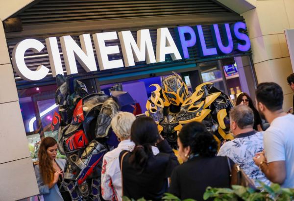 Новая часть фантастического боевика "Трансформеры" уже в Баку (ФОТО/ВИДЕО)