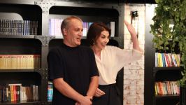 Уютное место в бакинском сквере...  "Максуд навсегда" (ФОТО)