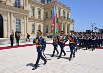 В Баку состоялась церемония официальной встречи Президента Реджепа Тайипа Эрдогана (ФОТО/ВИДЕО)