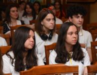 Украинские школьники посетили лицей имени академика Зарифы Алиевой (ФОТО)