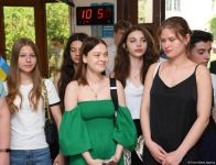 Украинские школьники посетили лицей имени академика Зарифы Алиевой (ФОТО)