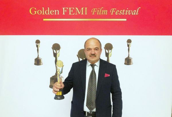 Азербайджанский режиссер награжден премией Golden FEMI Film Festival в Болгарии (ФОТО)