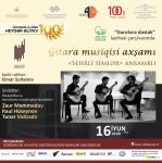 Вечер гитарной музыки в Баку (ФОТО/ВИДЕО)