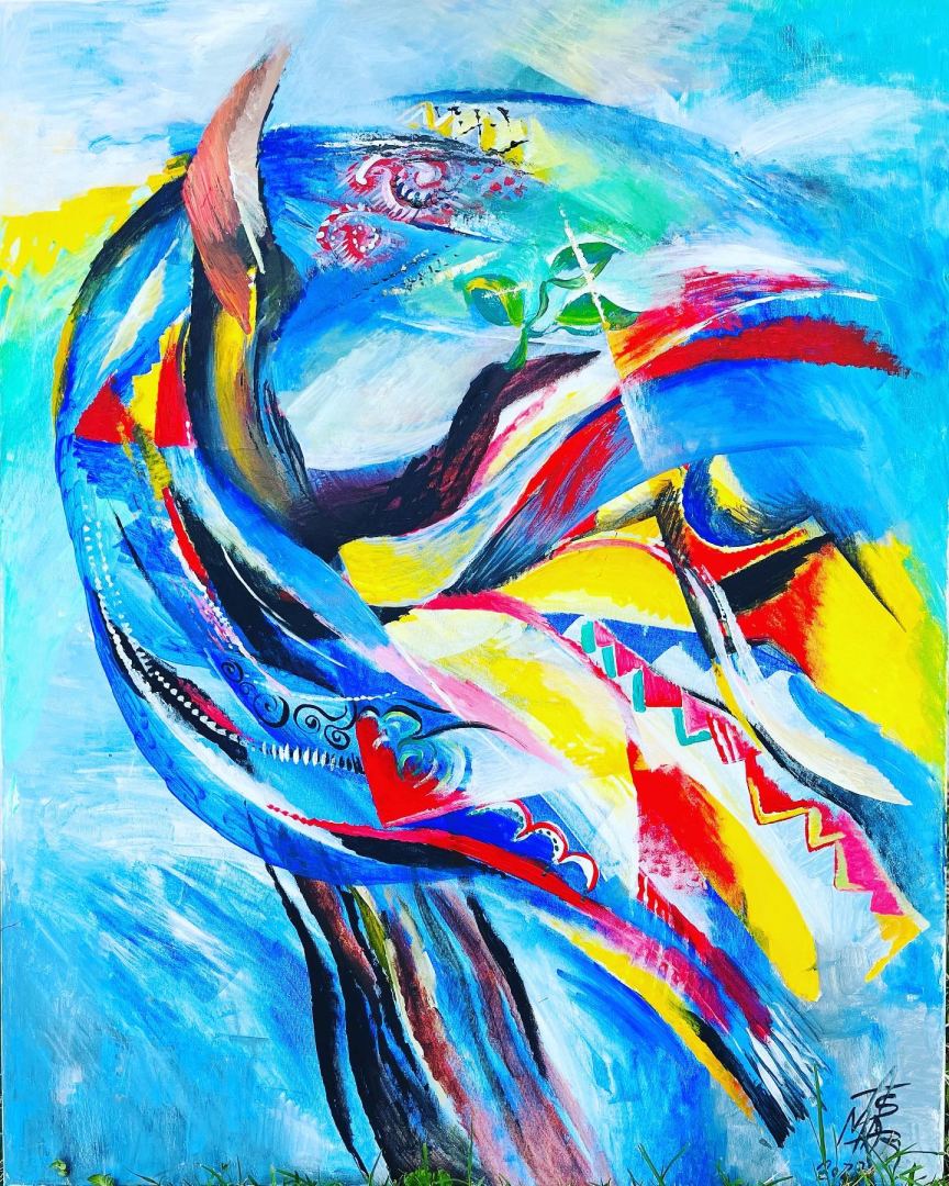 Асмер Нариманбекова приняла участие в арт-симпозиуме в Сербии (ФОТО)