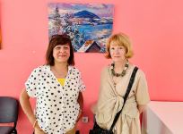 Асмер Нариманбекова приняла участие в арт-симпозиуме в Сербии (ФОТО)